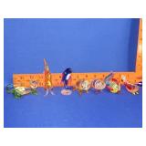 7 Art Glass Animals