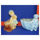 2 Pottery Planters
