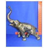 Brass Finish Elephant