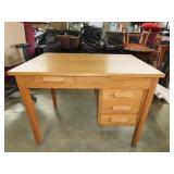 Oak Desk 36W 24D 28T