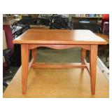 Maple Vanity Stool - 22W 14D 17T