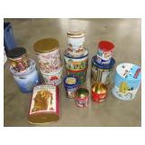 Lot of Tins