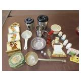 Table Lot of Vintage Kitchenware