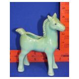 Pottery Horse Planter