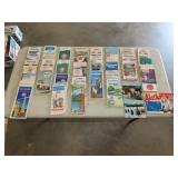 Lot of Vintage Road Maps