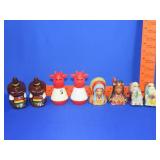 4 Salt & Pepper Shaker Sets