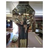 Beveled Glass Wall Clock - 13x25