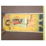 Shirley Temple Quacker Cereal Poster - 11x24