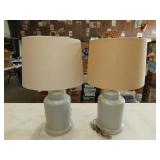 Pair of Table Lamps -25'