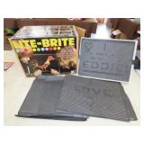 Vintage Lite Brite w/ Light Pegs
