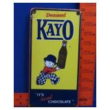 Porcelain Kayo Chocolate Drink Sign - 5'x10'