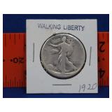 1920 Walking Liberty Half Dollar