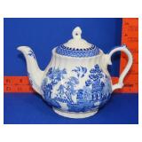 Blue Willow Tea Pot