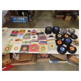 Large Lot of 45RPM Records