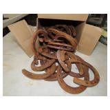 Box of Horse Shoes