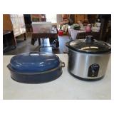Crock Pot & Enamel Roaster