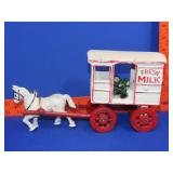 Cast Iron Milk Wagon