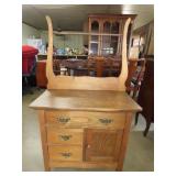 Oak Wash Stand