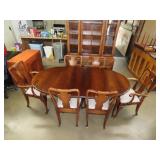 Statton Old Towne Cherry Dining Table w/ 6 Chairs