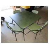 Card Table w/Chairs