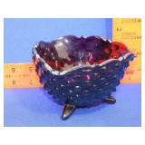 LE Smith Amethyst Hobnail Bowl - 5'