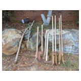 Lot of Yard Tools