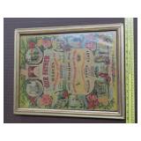 1911 10 Commandments Framed Print - 14'x18'