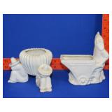 2 Pottery Planters