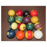Set of Billard Balls