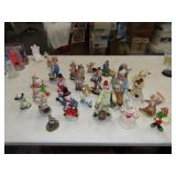 Lot of Clown Figurines