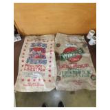 2 NC Feed Sacks