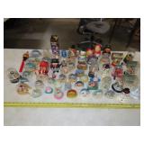 Lot of Plastic Snow Globes