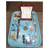 Tray Lot of Costume Jewelry