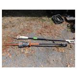 Electric Hedge Trimmer & Pole Saw - Untested