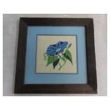 Framed Flower Embroidery