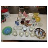 Table Lot of Pottery Planters