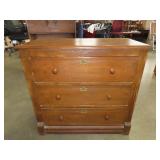 Walnut 3 Drawer Chest 30W 15D 27T