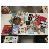 Table Lot - Games, Misc & Household
