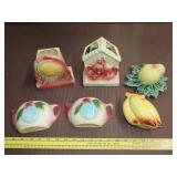a6 Pottery Wall Pockets