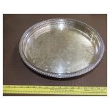 Rogers Silver Plate Lazy Susan -15'