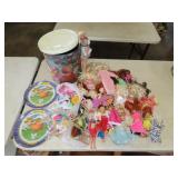 Lot of Barbies & Other Dolls