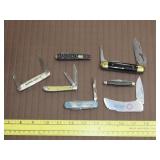 Lot of Pocket Knifes