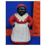 Cast Iron Aunt Jemima Bank