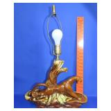 MCM Phil Mar Pottery Panther Lamp