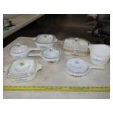 7 Piece Corningware Lot