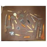 Lot of Vintage Kitchen Utensils