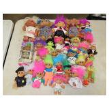 Lot of Troll Dolls