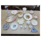 Lot of Hand Painted Glassware