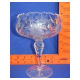 Cut Glass Compote