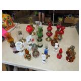 Lot of Small Kerosene Lamps